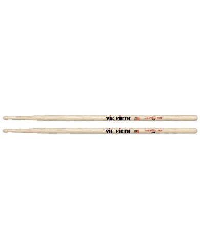 VIC FIRTH AJ5 American Jazz Hickory - Paire de baguettes de batterie