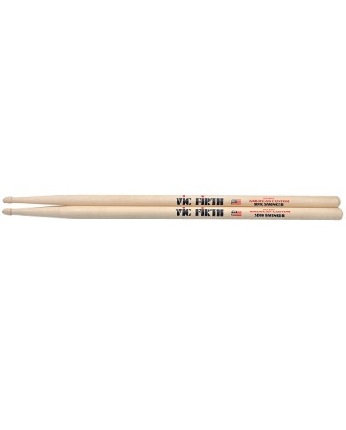 VIC FIRTH SD10 SWINGER AMERICAN CUSTOM - Paire de baguettes batterie