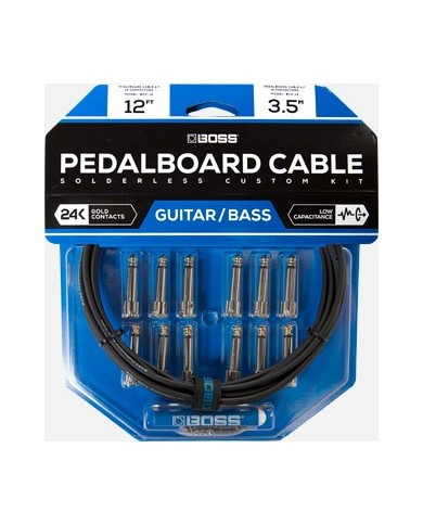 BOSS BCK-12 PEDAL BOARD CABLE KIT 12 Connecteurs