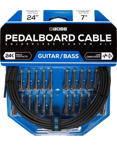 BOSS BCK-24 PEDAL BOARD CABLE KIT 24 Connecteurs