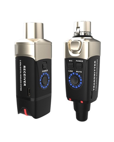 X-VIVE U2 HF ARGENT - Système sans fil guitare/basse