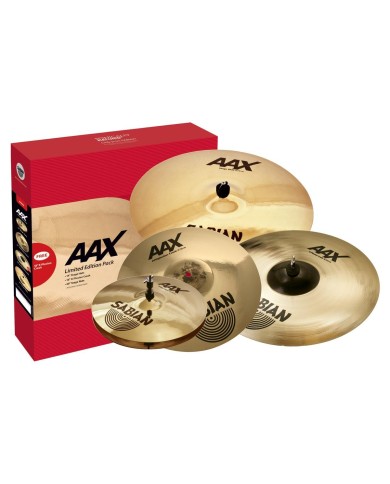 SABIAN 25005XXP Performance 14"-16"-20" + 18" free - Pack cymbales