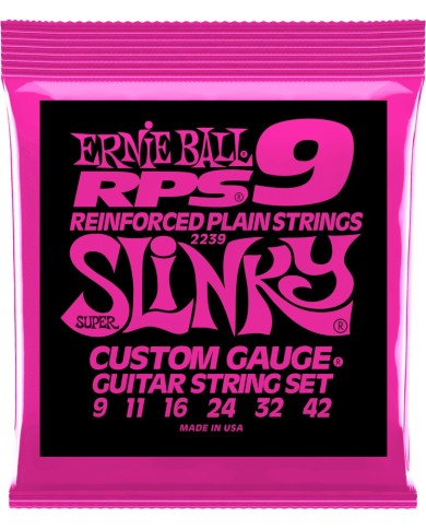 ERNIE BALL 2239 Slinky RPS Super 09-42 - Cordes guitare électrique ERNIE BALL 2239 Slinky RPS Super 09-42 - Cordes guitare électrique