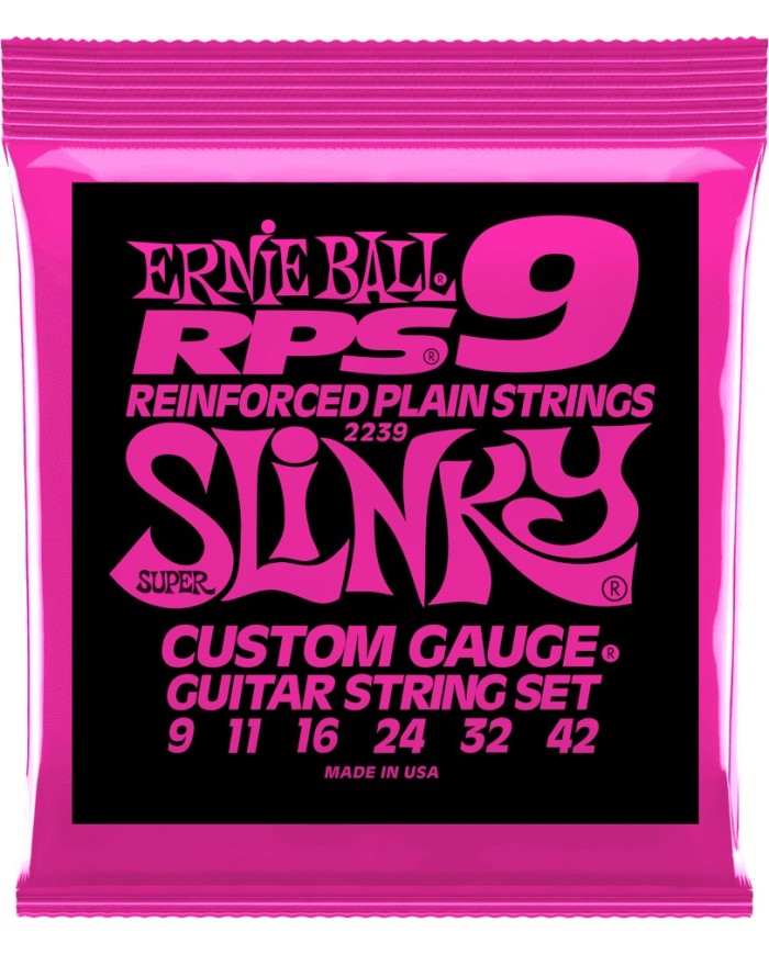 ERNIE BALL 2239 Slinky RPS Super 09-42 - Cordes guitare électrique