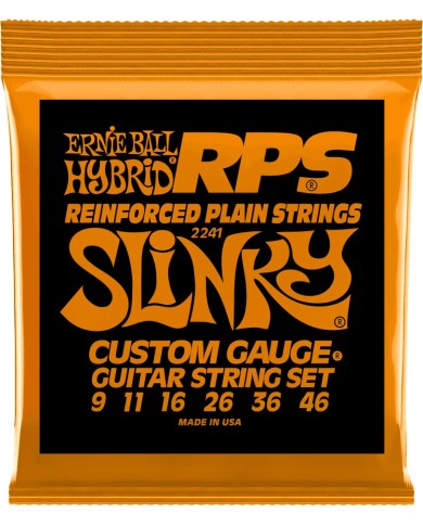 ERNIE BALL 2241 Slinky RPS Hybrid 09-46 - Cordes guitare électrique ERNIE BALL 2241 Slinky RPS Hybrid 09-46 - Cordes guitare électrique