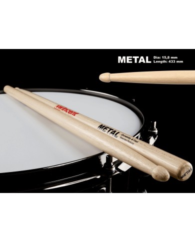 WINCENT 5B Hickory - Paire de baguettes de batterie WINCENT 5B Hickory - Paire de baguettes de batterie
