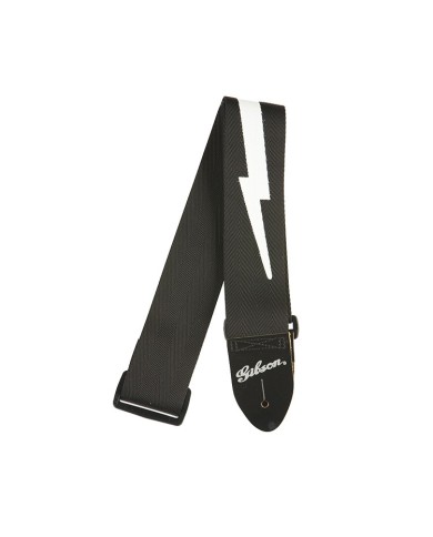 EPIPHONE ASGSBL-10 The lightning Bolt Seatbelt - Sangle guitare EPIPHONE ASGSBL-10 The lightning Bolt Seatbelt - Sangle guitare