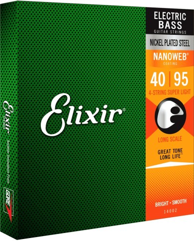 ELIXIR 14002 Bass Nanoweb Extra light 40 - 95 - Cordes basse