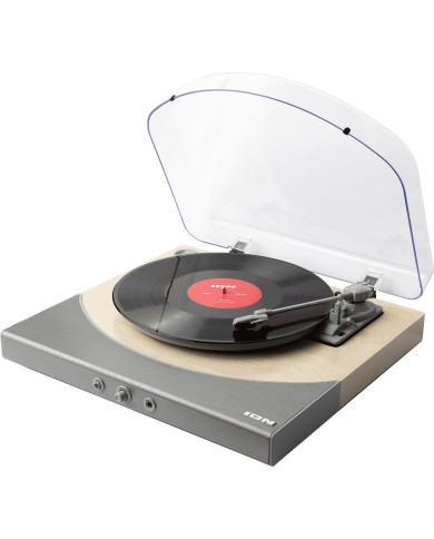 ION PREMIER LP BLACK - Platine vinyle Automatique USB Bluetooth amplifiée