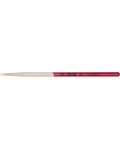 VIC FIRTH 7AN Olive Nylon Classic Hickory - Paire de baguettes batterie