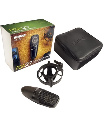 SHURE PGA 27 - Micro statique studio SHURE PGA 27 - Micro statique studio