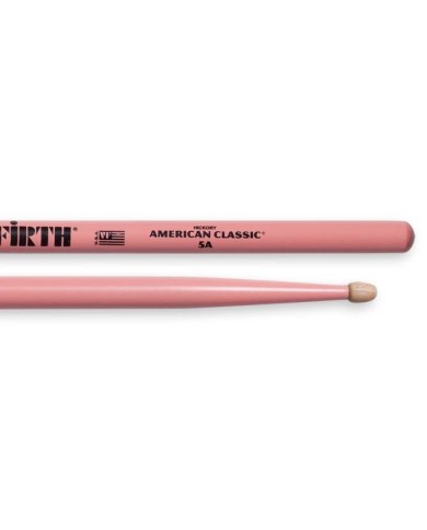 VIC FIRTH 5AP Classic Hickory - Paire de baguettes batterie VIC FIRTH 5AP Classic Hickory - Paire de baguettes batterie