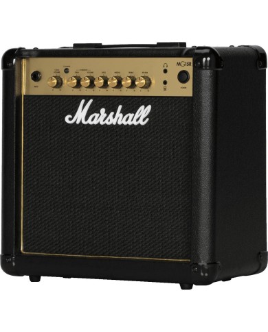 MARSHALL - MG15GR GOLD - COMBO 15W REVERB