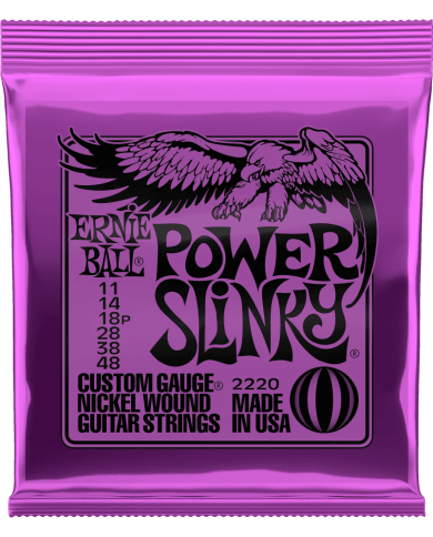 ERNIE BALL 2220 Super Slinky 11 - 48 - Cordes guitare électrique ERNIE BALL 2220 Super Slinky 11 - 48 - Cordes guitare électrique