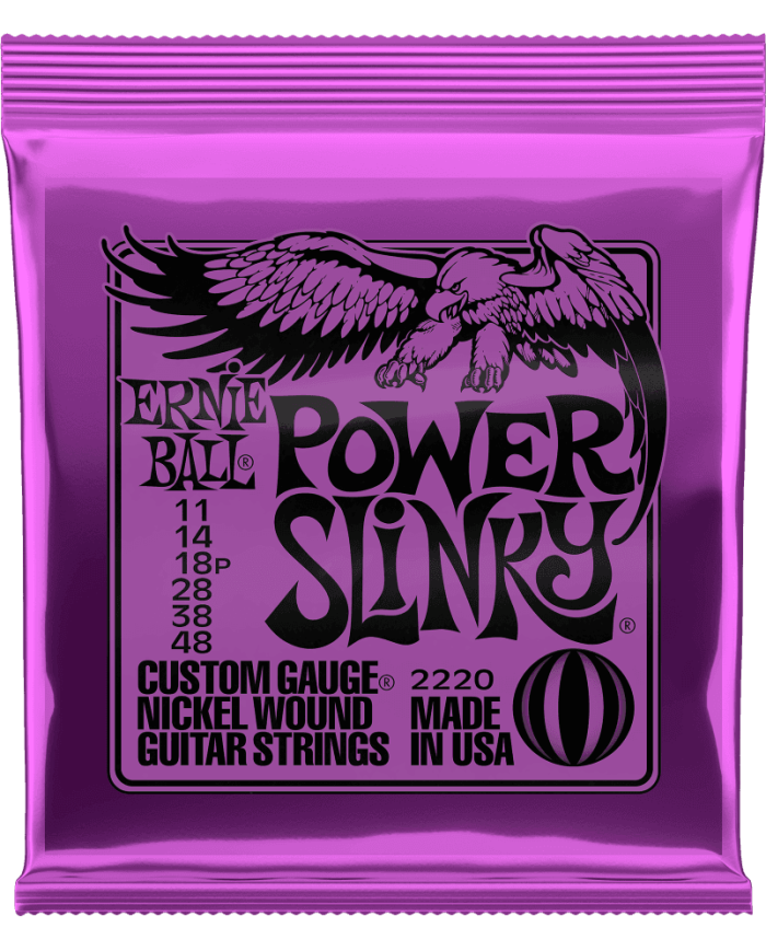 ERNIE BALL 2220 Super Slinky 11 - 48 - Cordes guitare électrique