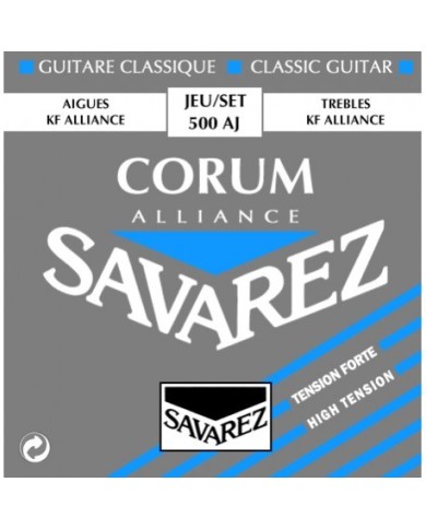 SAVAREZ 500AJ Alliance Corum tension forte - Cordes guitare classique SAVAREZ 500AJ Alliance Corum tension forte - Cordes guitare classique