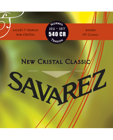SAVAREZ 540CR New Cristal tension normale - Cordes guitare classique SAVAREZ 540CR New Cristal tension normale - Cordes guitare classique