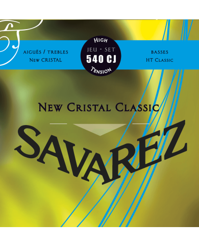 SAVAREZ 540CJ New Cristal tension fort - Cordes guitare classique SAVAREZ 540CJ New Cristal tension fort - Cordes guitare classique