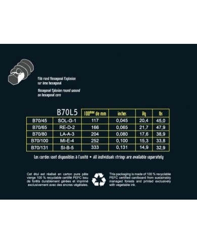 SAVAREZ B70L5 45-131 HEXAGONAL EXPLOSION