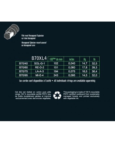 SAVAREZ B70XL4 40-95 HEXAGONAL EXPLOSION
