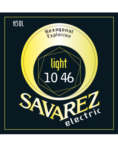 SAVAREZ H50L Hexagonal Explosion 10-46 - Cordes guitare électrique SAVAREZ H50L Hexagonal Explosion 10-46 - Cordes guitare électrique