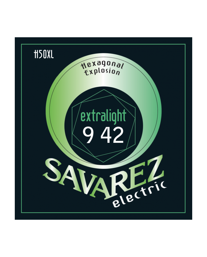 SAVAREZ H50XL Hexagonal Explosion 9-42 - Cordes guitare électrique SAVAREZ H50XL Hexagonal Explosion 9-42 - Cordes guitare électrique