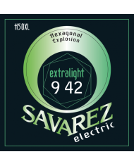 SAVAREZ H50XL Hexagonal Explosion 9-42 - Cordes guitare électrique SAVAREZ H50XL Hexagonal Explosion 9-42 - Cordes guitare électrique