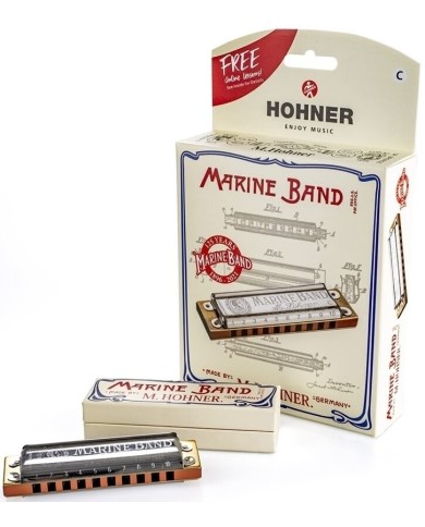 HOHNER Marine Band C (Do) 125th Anniversary - Harmonica diatonique