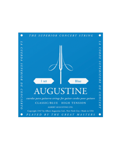 AUGUSTINE Bleu tension forte - Cordes guitare classic AUGUSTINE Bleu tension forte - Cordes guitare classic