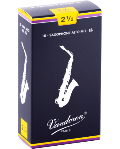 VANDOREN - SR2125 - n°2,5 - Anches Saxophone