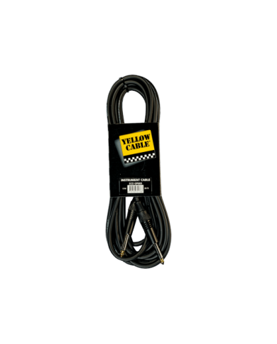 Captain Music Bordeaux | Yellow Cable - Jack/Jack 6m