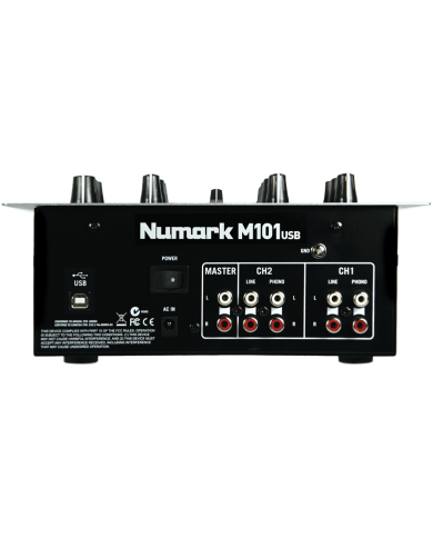 NUMARK -  TABLE DE MIXAGE - M101 USB - 2 VOIES USB
