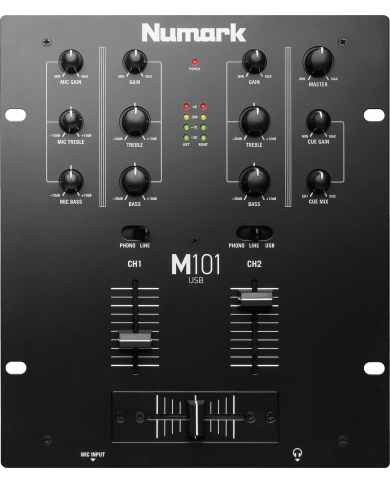NUMARK -  TABLE DE MIXAGE - M101 USB - 2 VOIES USB
