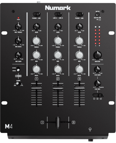 NUMARK -  TABLE DE MIXAGE - M4 - 3 VOIES