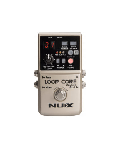 NUX - LOOPCORE-DELUXE - PEDALE LOOP NUX - LOOPCORE-DELUXE - PEDALE LOOP