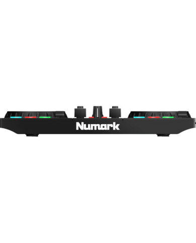 NUMARK -  CONTROLEUR - PARTY MIX 2 - 2 VOIES + 8 PADS + CARTE SON + LUMIERES