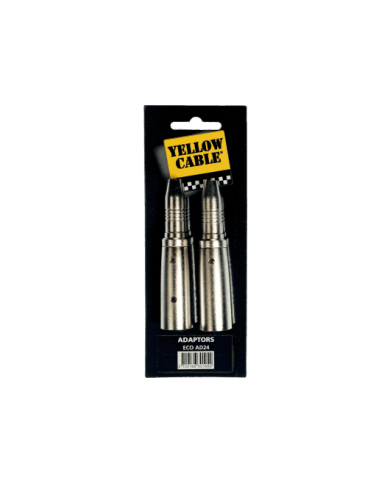 YELLOW CABLE - ADAPTATEUR - Jack stéréo femelle/XLR mâle YELLOW CABLE - ADAPTATEUR - Jack stéréo femelle/XLR mâle