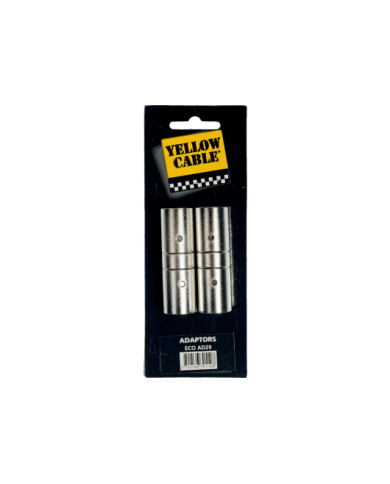 YELLOW CABLE - ADAPTATEUR - XLR mâle/XLR mâle YELLOW CABLE - ADAPTATEUR - XLR mâle/XLR mâle