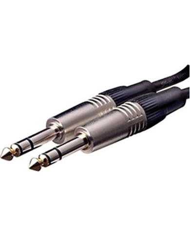 YELLOW CABLE - K15-3 - JACK STEREO MÂLE / JACK STEREO MÂLE - 3m YELLOW CABLE - K15-3 - JACK STEREO MÂLE / JACK STEREO MÂLE - 3m