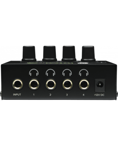 MACKIE - HM-4 - PREAMPLI CASQUE - AMPLIFICATEUR DE CASQUE 4 CANAUX MACKIE - HM-4 - PREAMPLI CASQUE - AMPLIFICATEUR DE CASQUE 4 CANAUX
