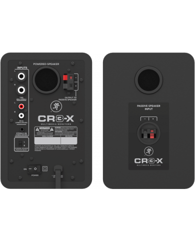 MACKIE - CR3-X - MONITORING CR CLASSIQUES - ACTIF 50W 3" MACKIE - CR3-X - MONITORING CR CLASSIQUES - ACTIF 50W 3"