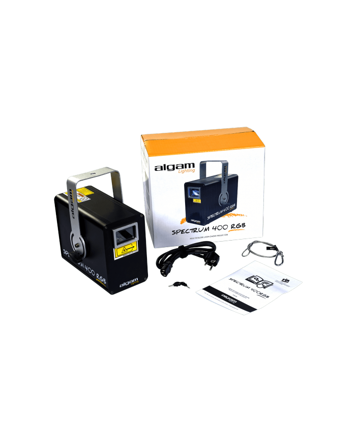 ALGAM LIGHTING - SPECTRUM400RGB - LASER D'ANIMATION  - 400MW RGB ALGAM LIGHTING - SPECTRUM400RGB - LASER D'ANIMATION  - 400MW RGB