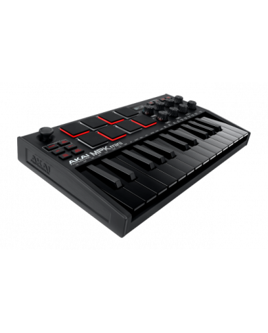 AKAI - MPKMINI3BK - CLAVIER MAITRE MINI TOUCHES - USB 25 MINI NOTES 8 PADS - ECRAN OLED AKAI - MPKMINI3BK - CLAVIER MAITRE MINI TOUCHES - USB 25 MINI NOTES 8 PADS - ECRAN OLED