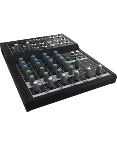 MACKIE - MIX8 - TABLE DE MIXAGE ANALOGIQUE COMPACTE - 8 CANAUX, 10 ENTRÉES MACKIE - MIX8 - TABLE DE MIXAGE ANALOGIQUE COMPACTE - 8 CANAUX, 10 ENTRÉES