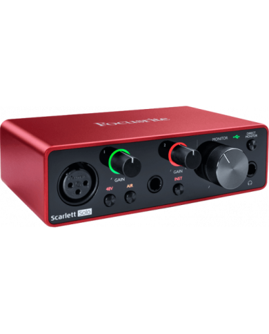 FOCUSRITE - SCARLETT SOLO G3 - CARTE SON USB - 2 IN / 2 OUT USB-C FOCUSRITE - SCARLETT SOLO G3 - CARTE SON USB - 2 IN / 2 OUT USB-C