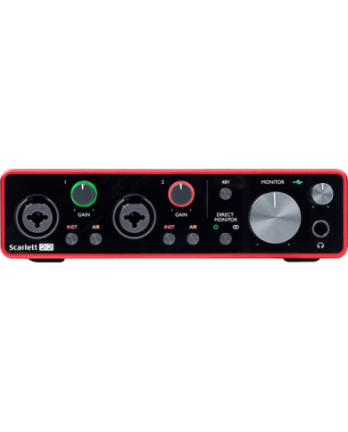 FOCUSRITE - SCARLETT 2I2 G3 - 2 IN / 2 OUT USB-C FOCUSRITE - SCARLETT 2I2 G3 - 2 IN / 2 OUT USB-C