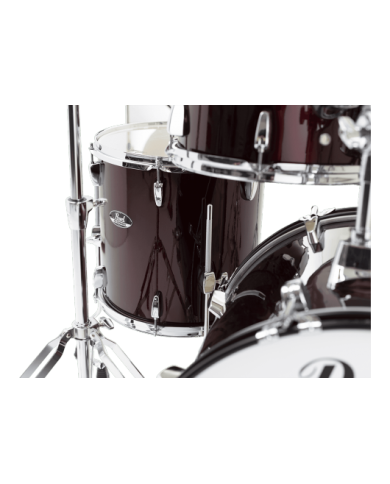 PEARL - ROADSHOW 20" - BATTERIE ACOUSTIQUE FUSION 20" - 5 FUTS - RED WINE + PACK SABIAN SOLAR 2 CYMBALES PEARL - ROADSHOW 20" - BATTERIE ACOUSTIQUE FUSION 20" - 5 FUTS - RED WINE + PACK SABIAN SOLAR 2 CYMBALES