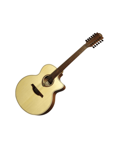 LAG - T177J12CE - GUITARE ELECTRO-ACOUSTIQUE TRAMONTANE - NATUREL