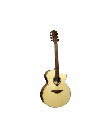 LAG - T177J12CE - GUITARE ELECTRO-ACOUSTIQUE TRAMONTANE - NATUREL
