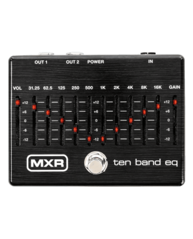 MXR - M108S - TEN BAND EQ - SILVER MXR - M108S - TEN BAND EQ - SILVER